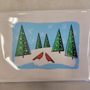 Blank Winter Cards