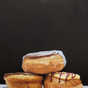 indulgence oil on canvas 20 x 16