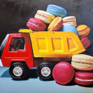 truckload oil on canvas 37.5 x 44.5